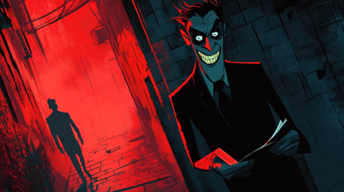 Sinister man stalks victim in chilling city night