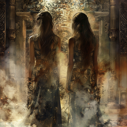 Sisters' battle for throne in realm of deception