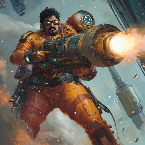 South Asian Supervillain in Fluid Armor Causes Mayhem