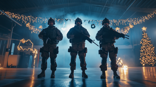 Special Forces Soldiers in the Future Hangar