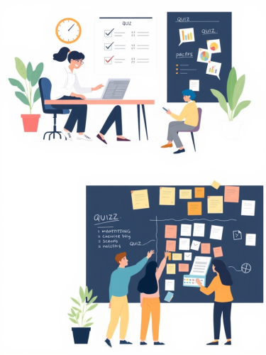 Students Collaborating and Brainstorming in Study Sessions