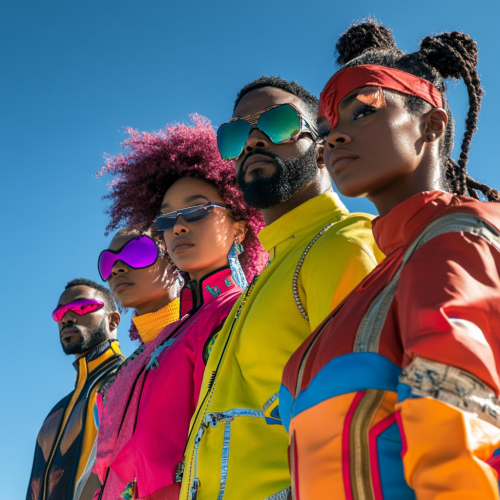 Superhero Squad: Bright Colors and Dynamic Energy