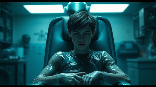 Terrified Teenager Held Captive by Alien in Lab