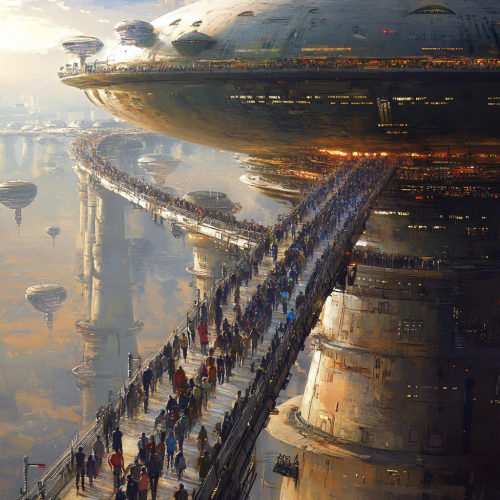 The Alien Mothership Connecting to Earth