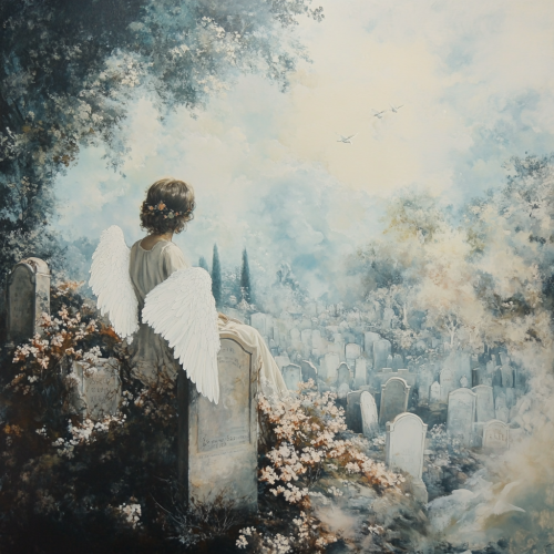 The Angel in the Ethereal Cemetery