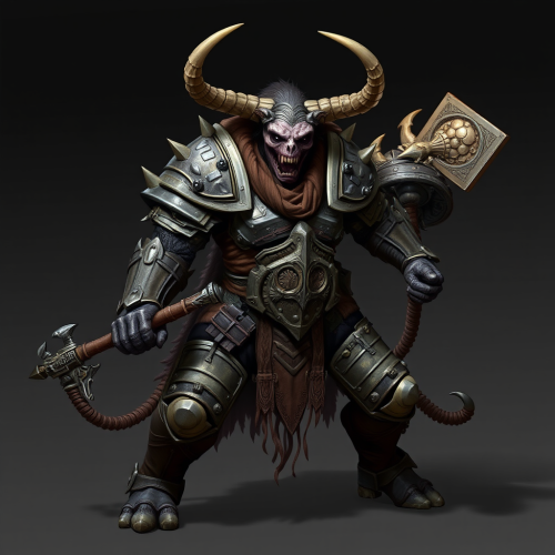 The Armored Undead Minotaur