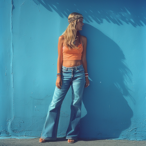 The Beautiful Woman in California Summer 1976