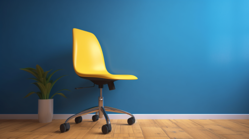 The Blue Office Chair in Modern Design