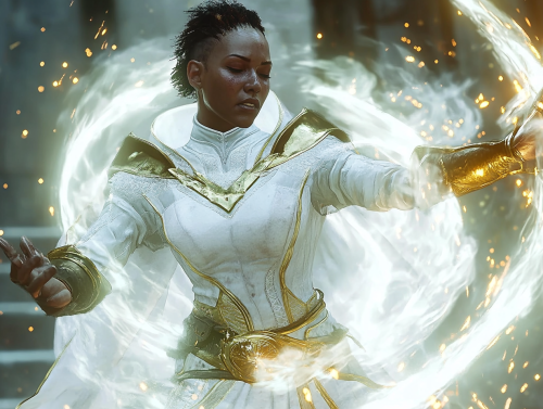 The Confused Zombie Banished by Mage in RPG