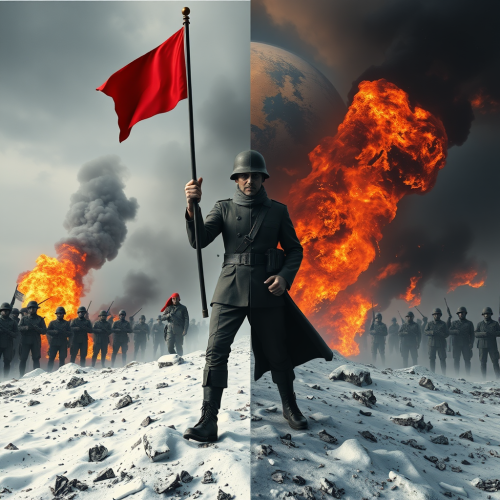 The Contrast Between War's Futility and World Peace