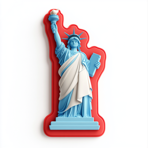 The Cute Clay Statue of Liberty