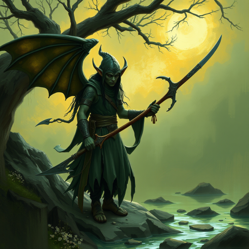 The Dark Elf Druid of the 13th Age