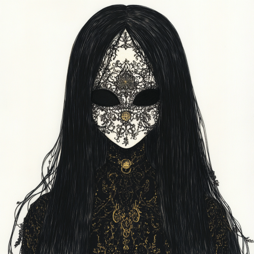 The Elegant Mystery: A Doll's Gothic Charm The Elegant Mystery: A Doll's Gothic Charm