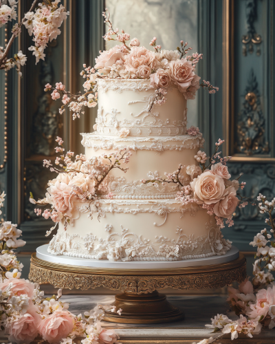 The Elegant Victorian Wedding Cake Design Book