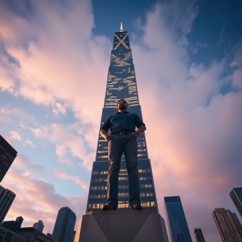 The Enormous 99-Feet Tall Man