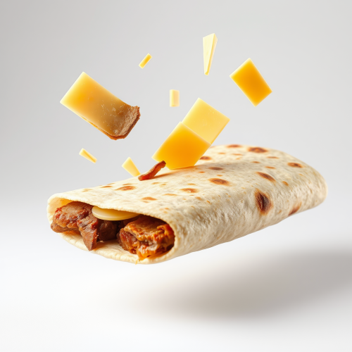 The Flying Doner Kebab Quesadilla Advertisement