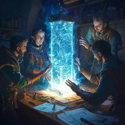 The Four Adventurers Discover the First Air Conditioner