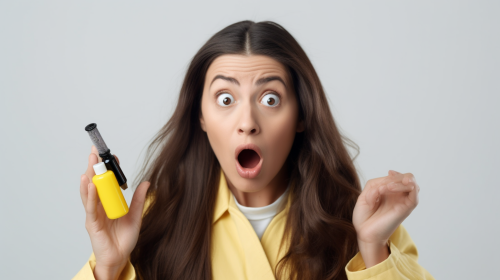 The Friendly Woman Demonstrating Face Cream