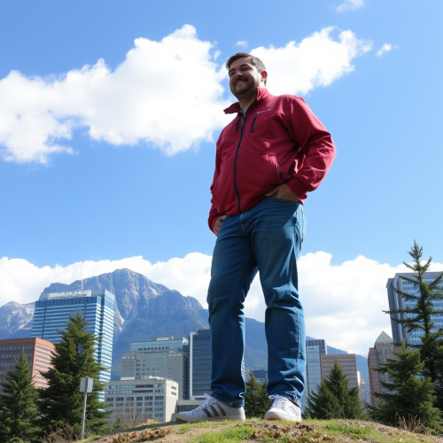 The Giant 99-Feet Tall Man