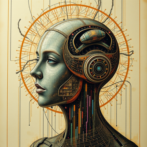 The Glamour of Illuminated Manuscript's AI Glitches