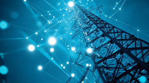 The Glowing Tower of Digital Connections