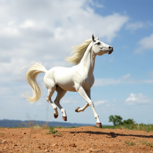 The Horse Performing a Dance