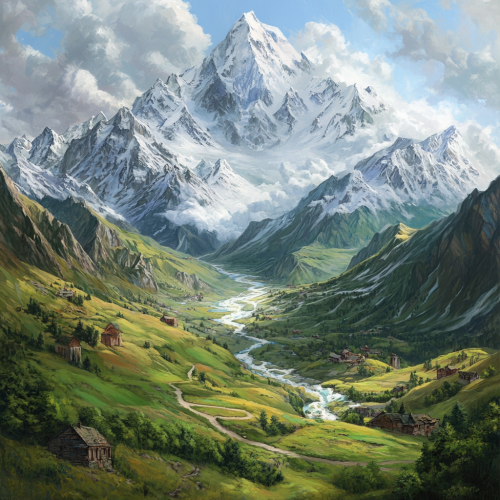 The Legend of Ushba and Tetnuldi: A Mountain Union