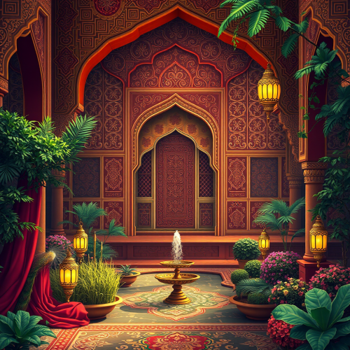 The Majestic Mughal Architecture and Art Scene