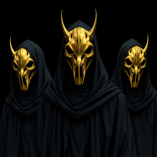 The Masked Cultist: A Dark Fantasy Art Render