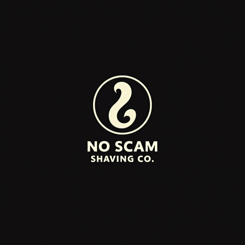 The No Scam Shaving Co. Bold Logo