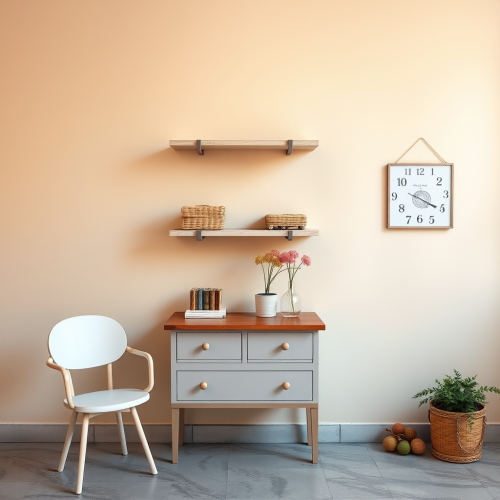 The Pastel Color Pallet Display