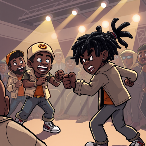 The Rappers Battle Against the Audience