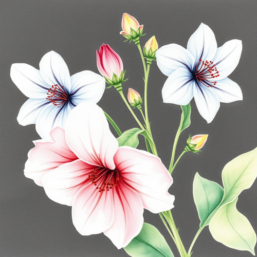 The Realistic Watercolour Botanical Illustration