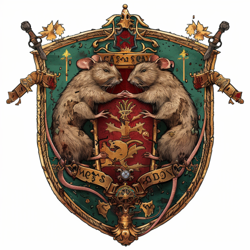 The Royal Kingdom's Rat Seal on Shield