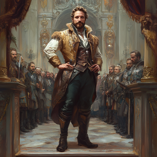 The Shifting Water Man in King's Chamber