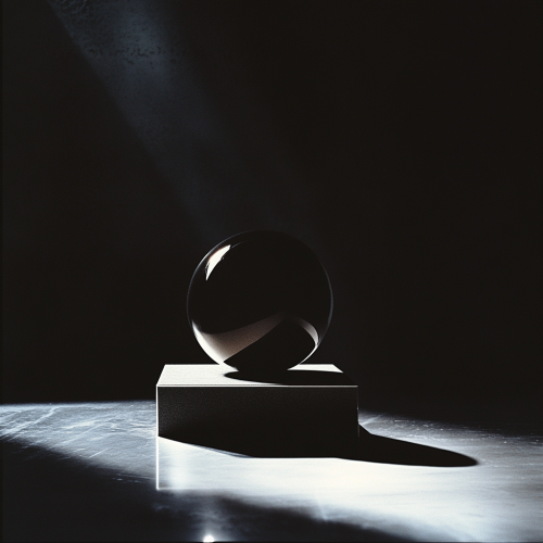 The Shiny Metallic Object on a Pedestal