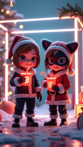 The Stealthy Baby Heroes' Merry Christmas Celebration