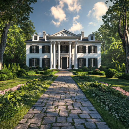 The Stunning Award-Winning Holt Mansion Exterior 