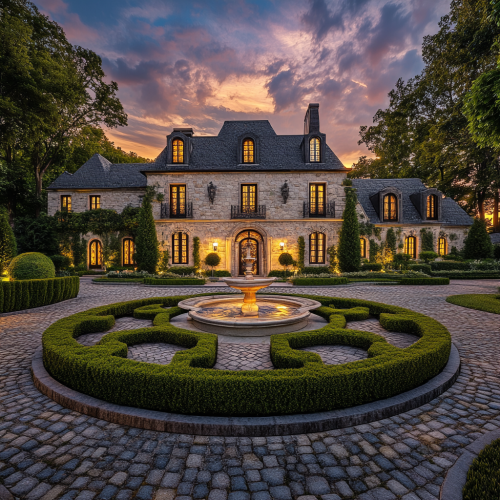 The Stunning French Chateau Mansion with Panoramic View