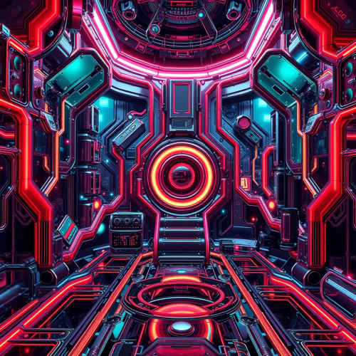 The Surreal 3D Rendered Tech Abstract