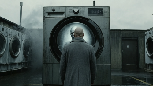 The Talking Washing Machine on the Loading Dock