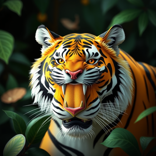 The Tiger Inside a Casino