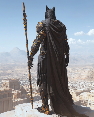 The Wolf God Mage on Mountain Temple