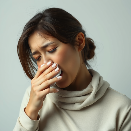 The Woman Experiencing Nausea