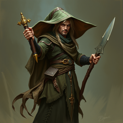 The Wood-Elf Warlock Man