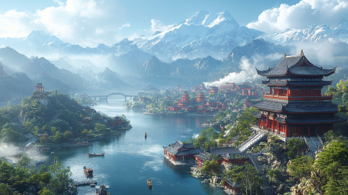 The stunning landscapes of China in 8k The stunning landscapes of China in 8k