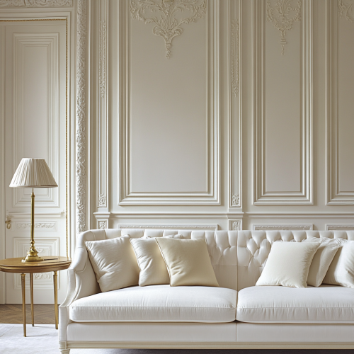 Timeless Elegance in Luxurious Classical Living Room