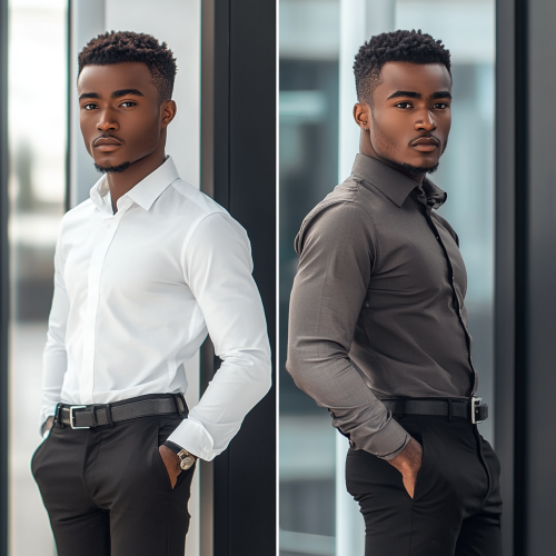 Two stylish looks in day and night