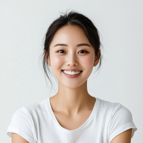 Woman in 30s enjoys health foods, yoga, Pilates, SNS.