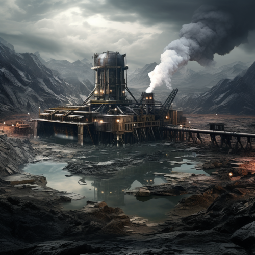 Old Abandoned Pumping Station in Flooded Valley  ? Old Abandoned Pumping Station in Flooded Valley  ?